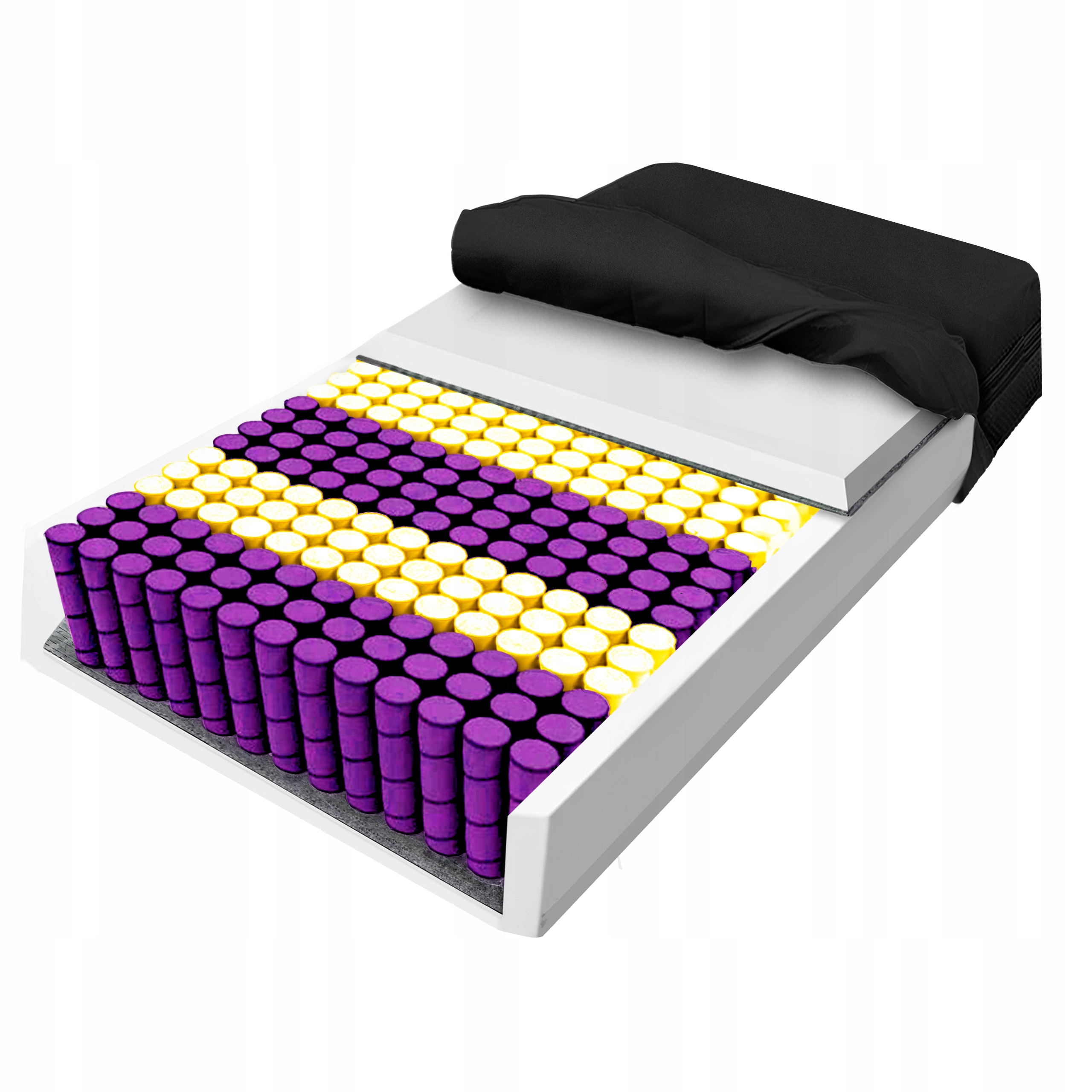 Taštičková matrace 100x200 Pocket Comfort Lux H3 7 zón tvrdosti