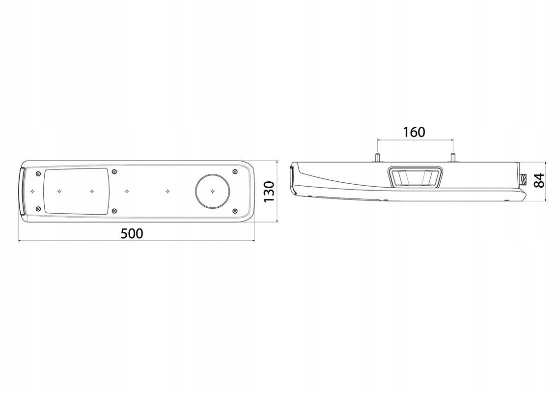 LAMPA TYLNA TYL RENAULT PREMIUM MAGNUM DXI PRAWA Producent części Tangde