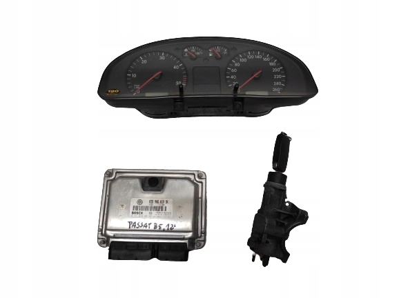 VW PASSAT B5 96-00 1.9TDI ATJ ZESTAW STARTOWY STEROWNIK 038906019BK