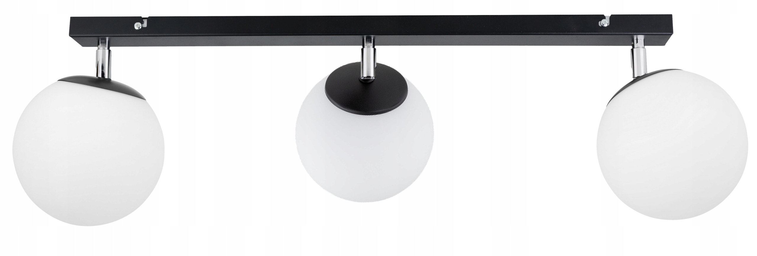 Závěsná Lampa Stropní Svítidlo Stropní Lustr Loft Skleněné Stínidlo Koule Na 3 Led E27