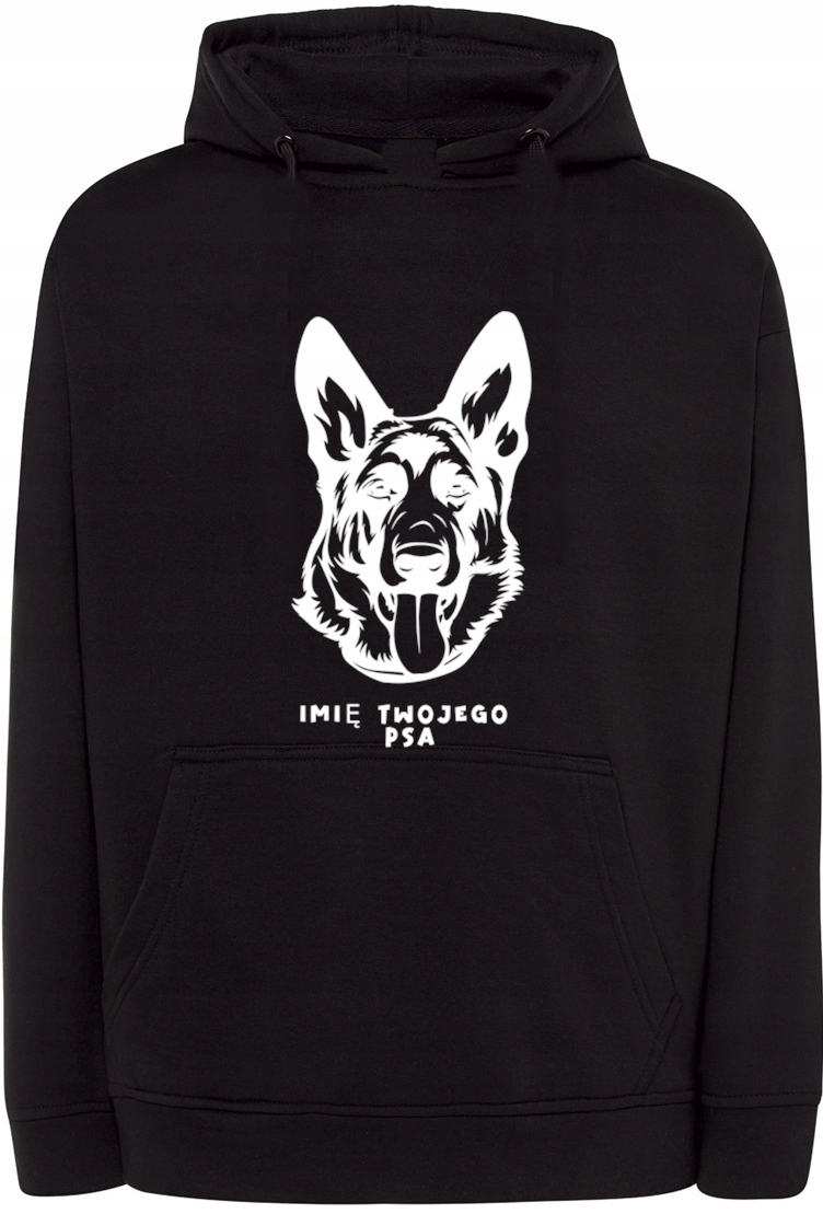 Mikina s potiskem Ovčáček+Jméno vašeho psa vel. 3XL