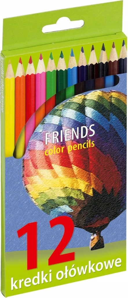 

Kredki 12kol Friendship/unionl /grand 170-1374/170