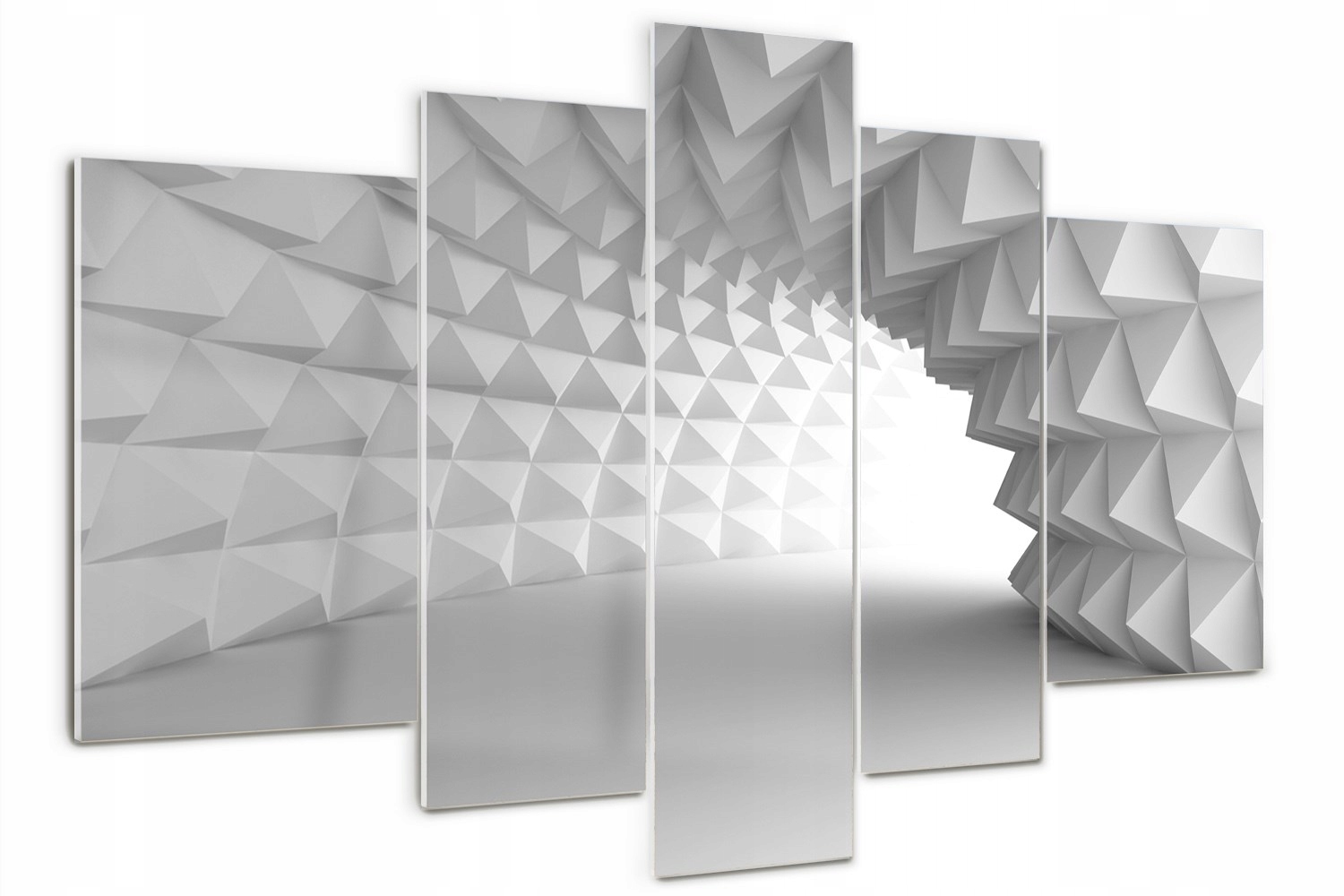 

Foto Obraz szklany tryptyk Abstrakcja tunel