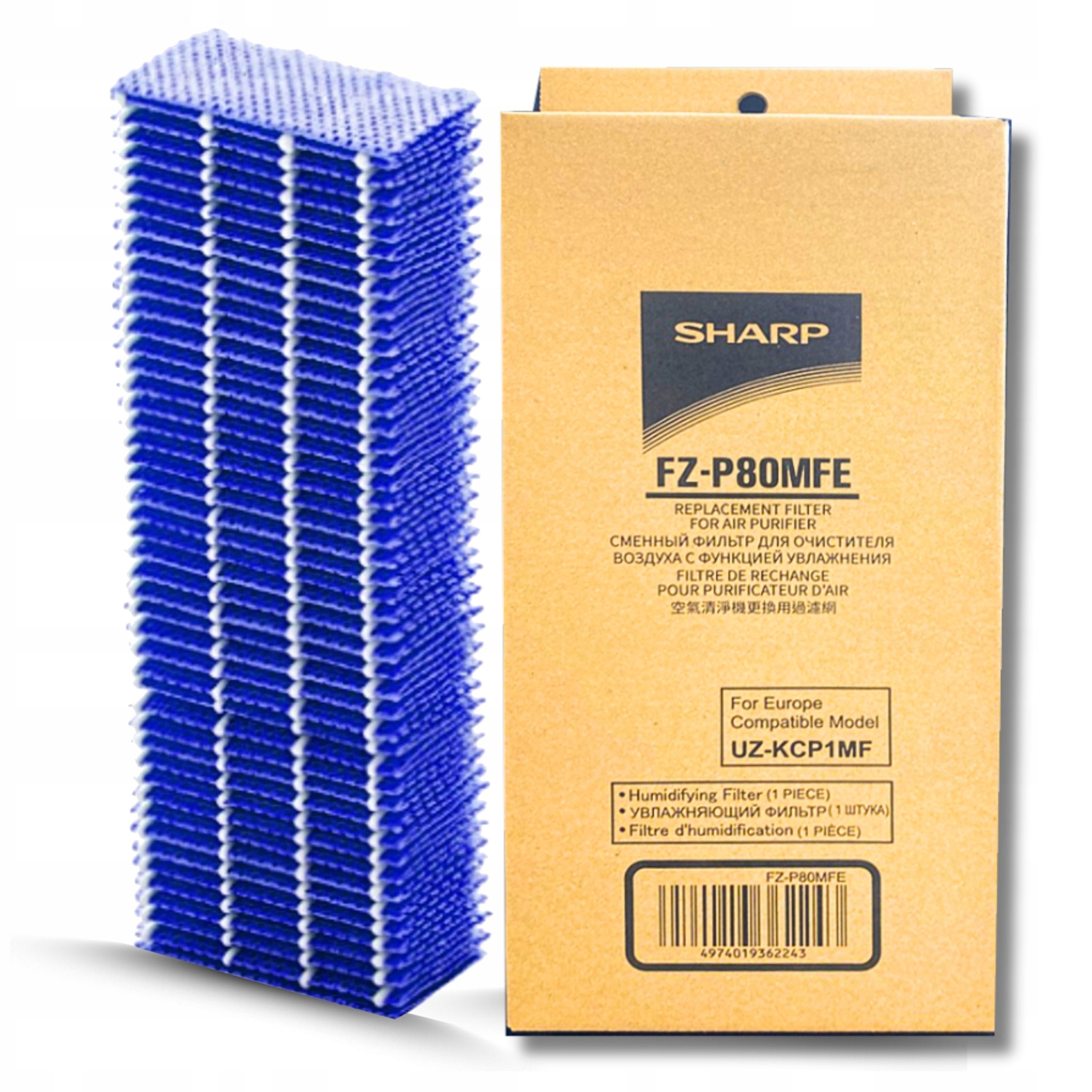 Sharp Originální filtr zvlhčovače FZ-P80MFE pro čističku vzduchu UA-KCP100E-W