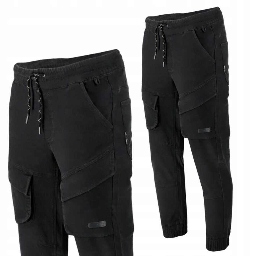 Lahti Pro Spodnie robocze męskie Joggery L40536 czarne 3XL