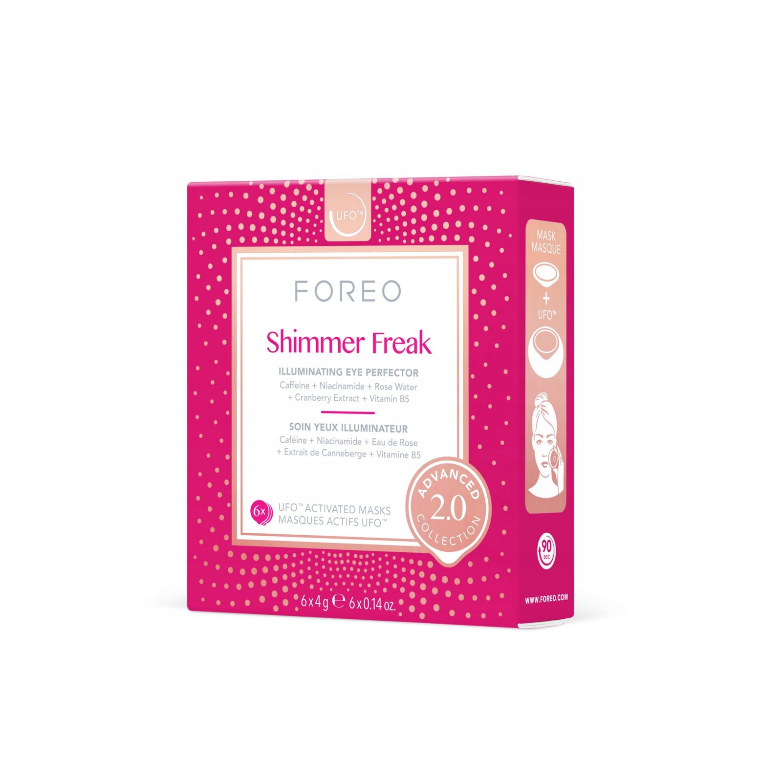 Shimmer Freak Advanced Collection 2.0 Ufo-aktivierte Gesichtsmaske Erleuc