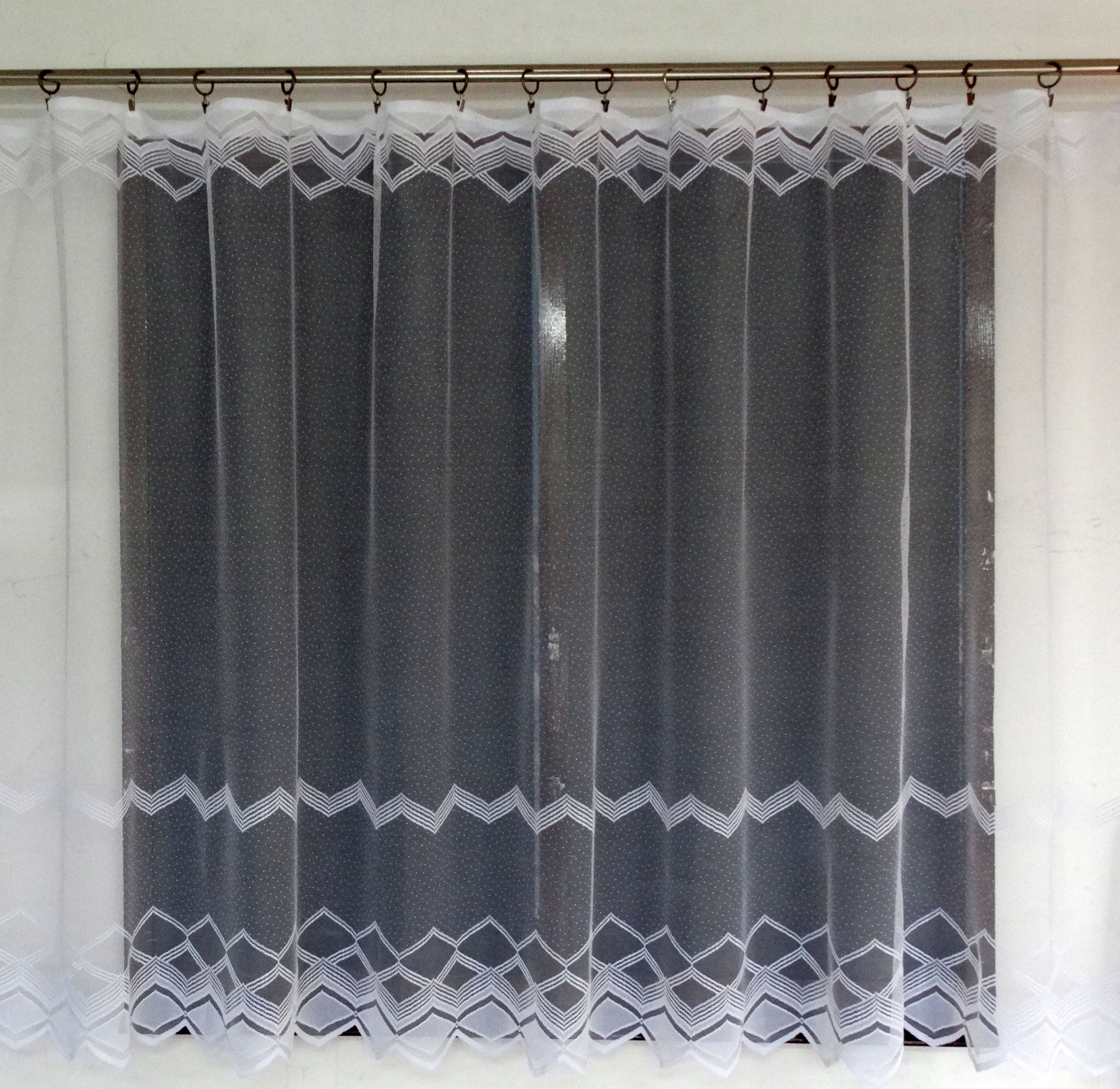 Mg Záclona 4392 Bílá 400X150 hotová s páskou