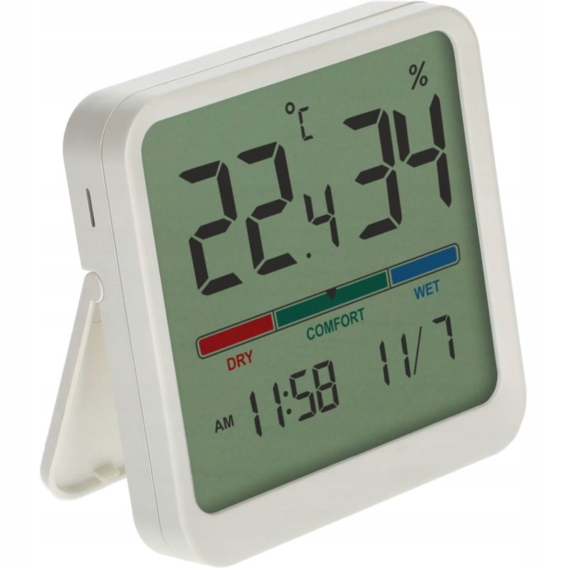 Termometr elektryczny bezprzewodowy biały