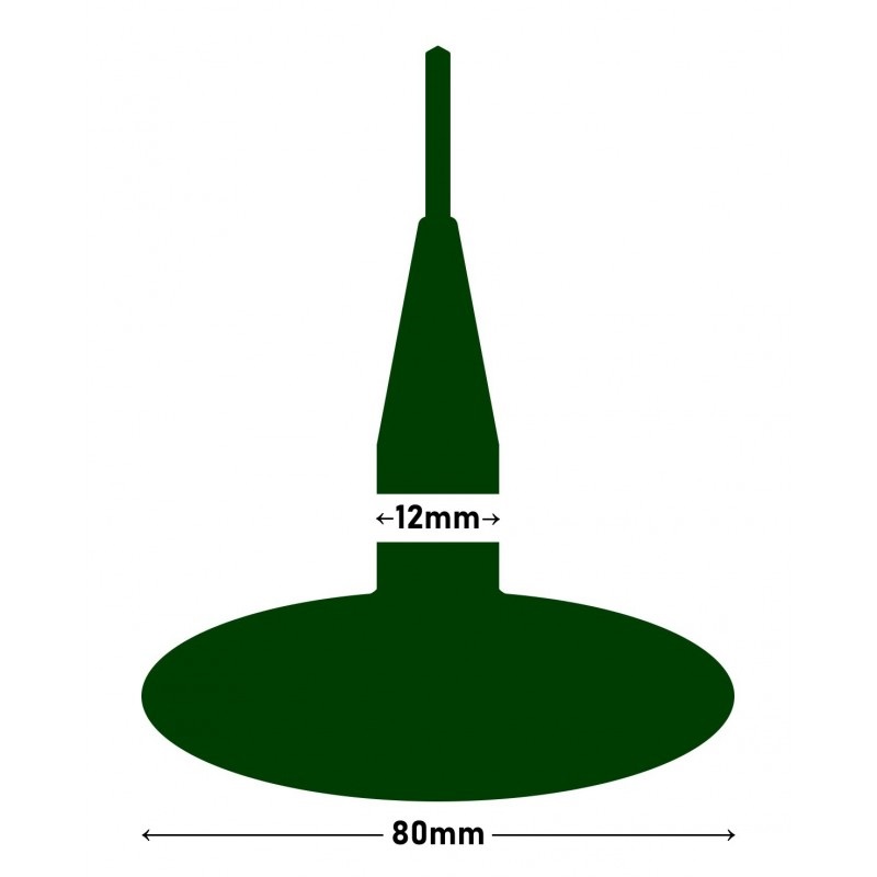 Kołek do naprawy opon MARUNI 12mm z łatką 80mm EAN (GTIN) 4907388007453