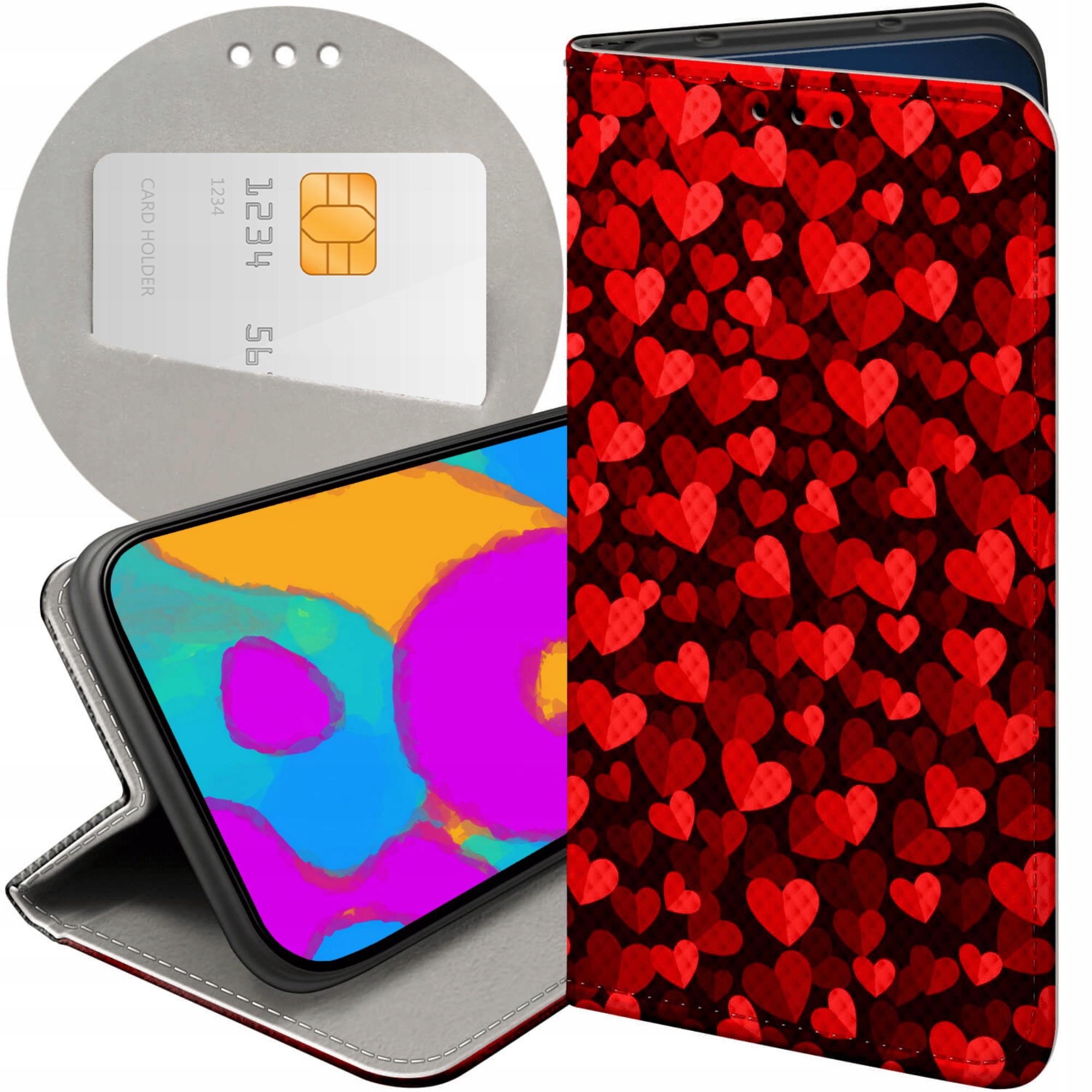 Etui Do Honor 400 Smart X7D 4G 5G Walentynki Miłość Serce Futerał