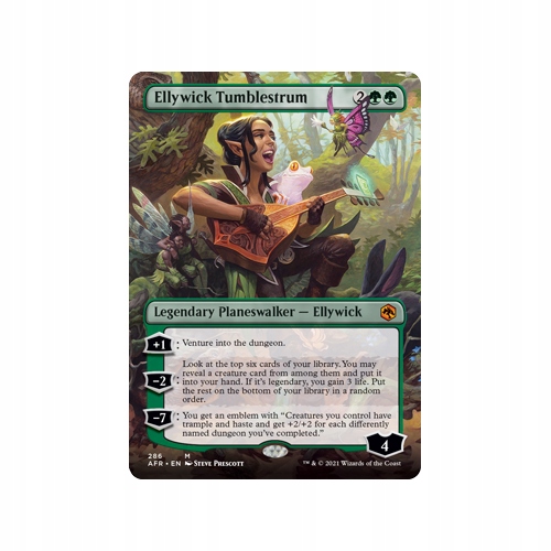 Mtg Ellywick Tumblestrum *Borderless* (M. Rare)
