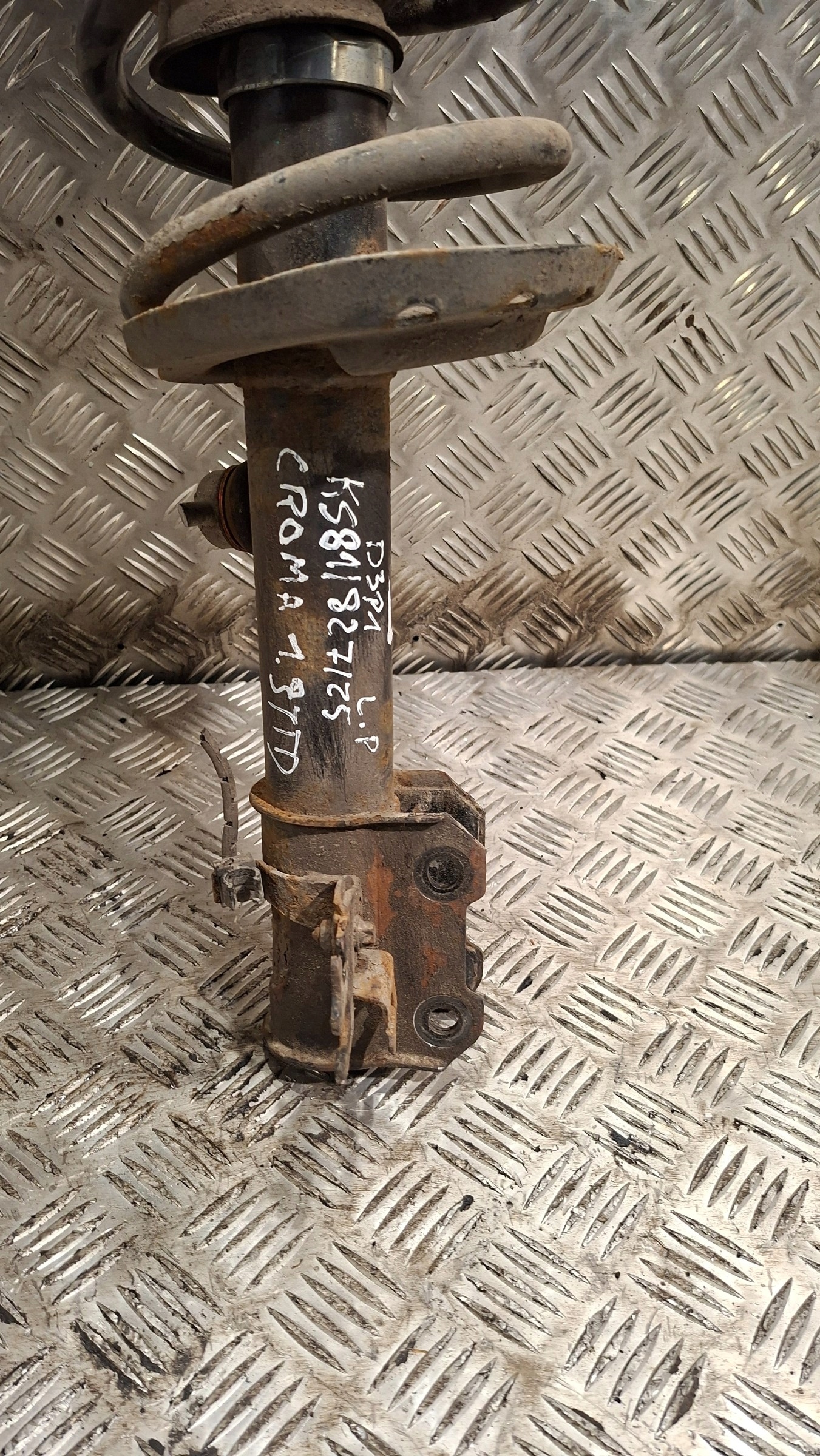 shock absorber spring left front FIAT CROMA 1.9JTD