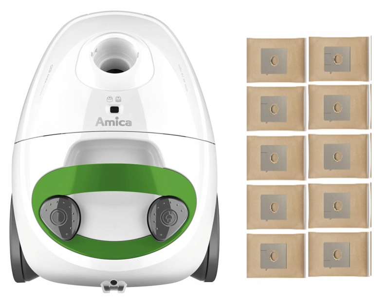 Odkurzacz Workowy Amica VM1034 Ora 900W +10 worków papierowych