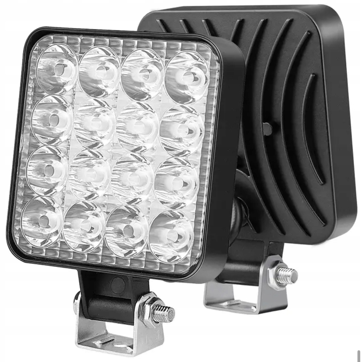 LAMPA HALOGEN 16 LED Roboczy SZPERACZ 48W 12V 24V