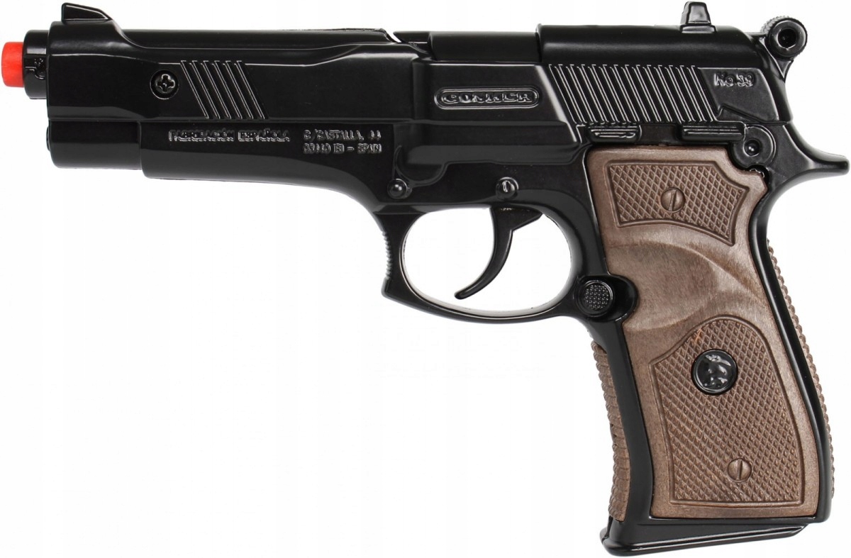 

Pulio Gonher Metalowy pistolet policyjny 8 naboi