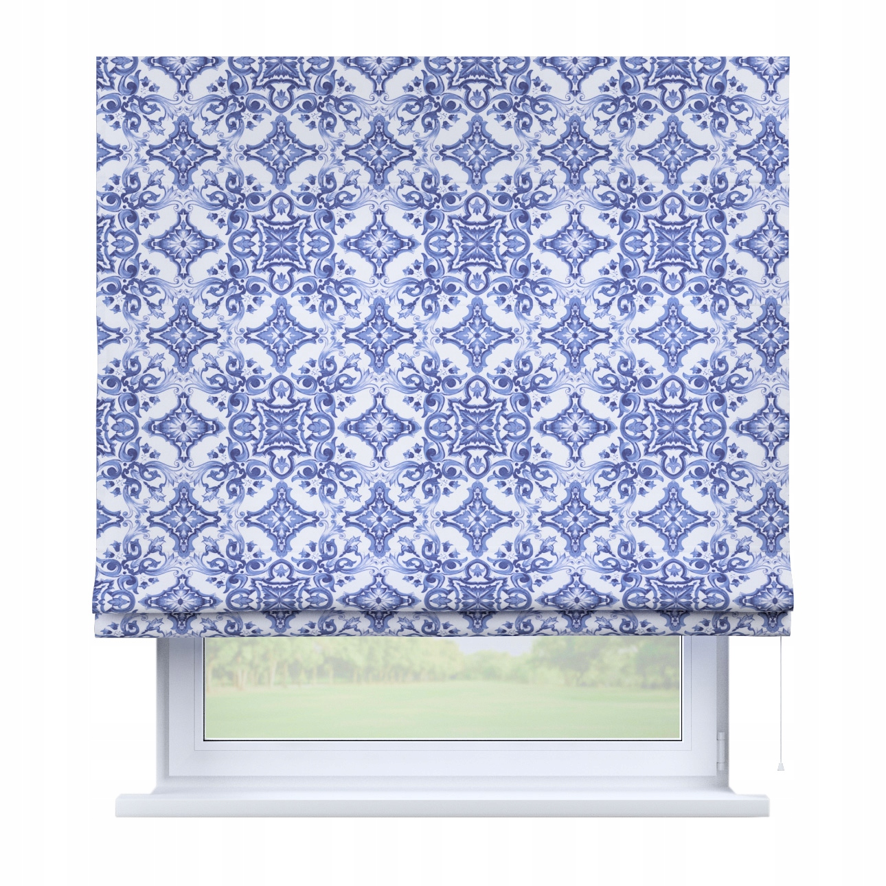 Hotová římská roleta Bari 160x180 cm modrá