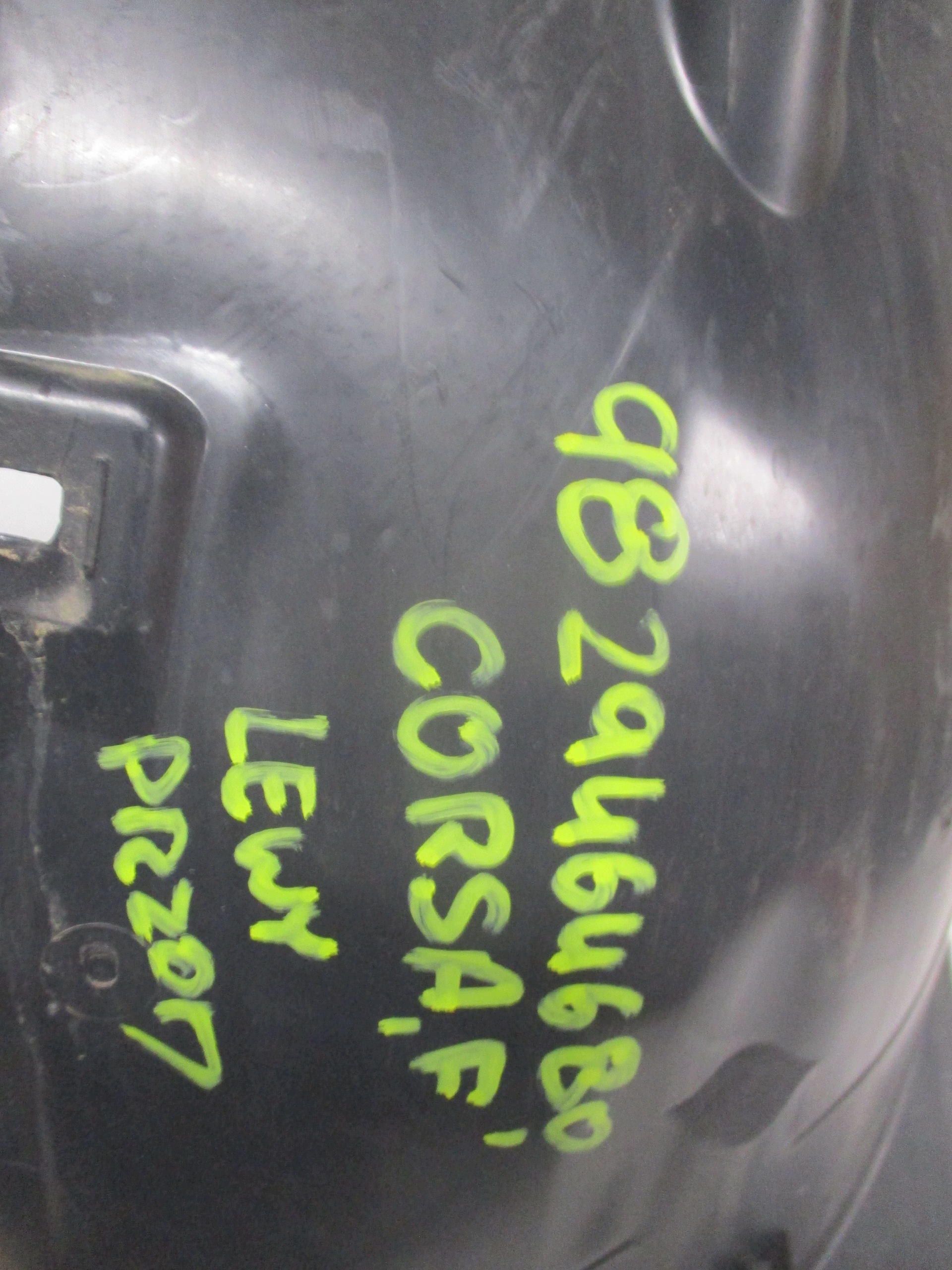 mudguard left front OPEL CORSA F 9829464680