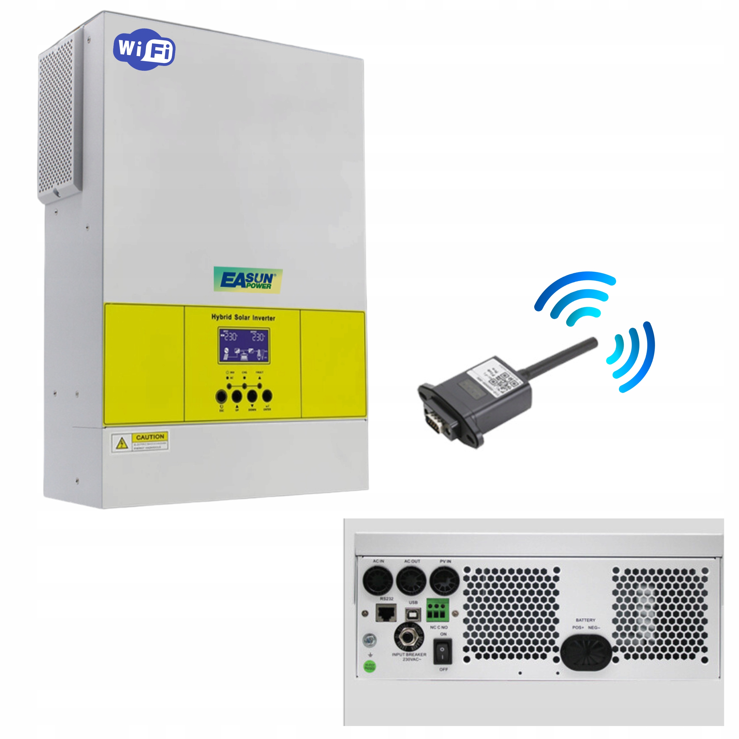 Гібридний інверторний сонячний MPPT інвертор автономного чистого синуса