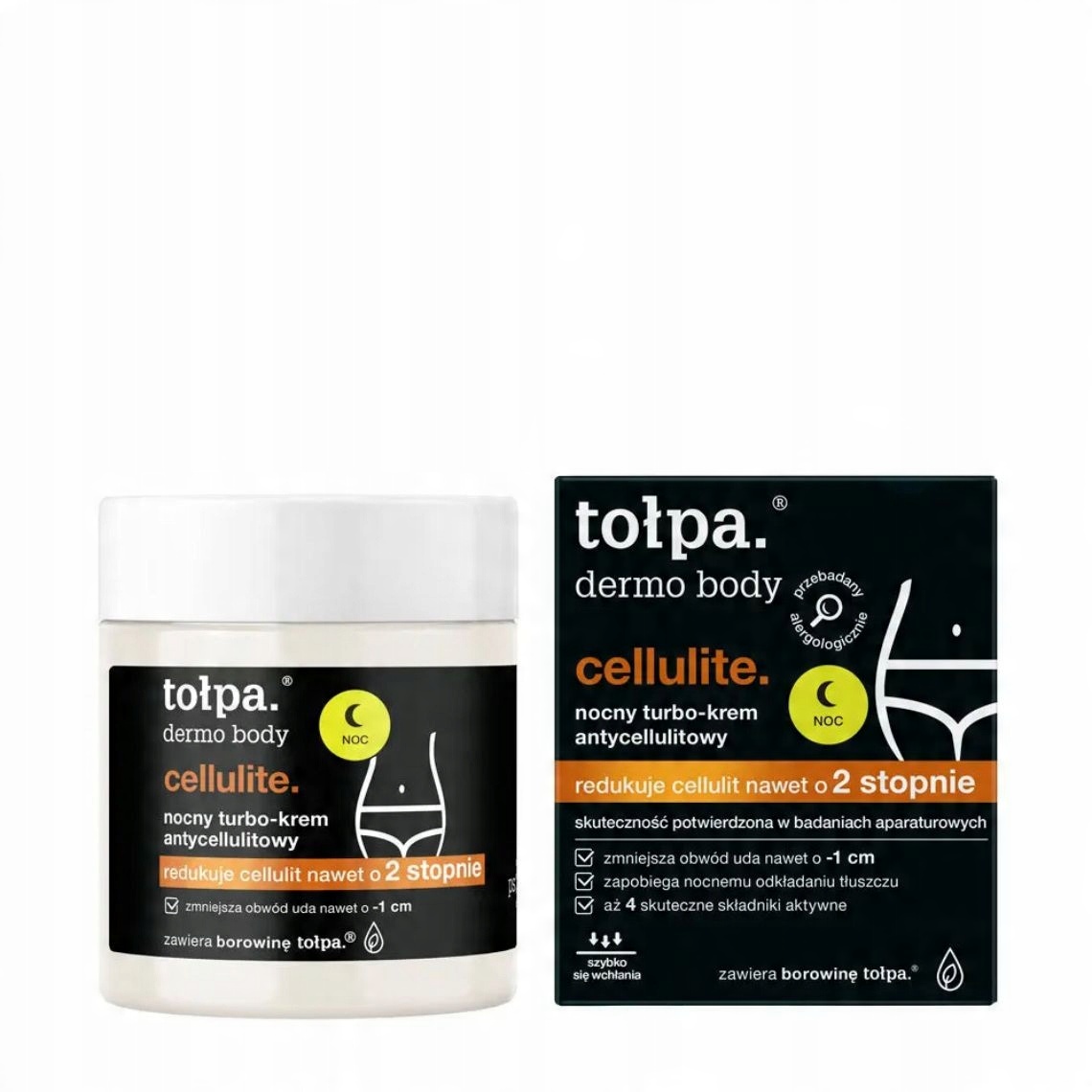 

Tołpa, dermo body cellulite, nocny turbo-krem anty