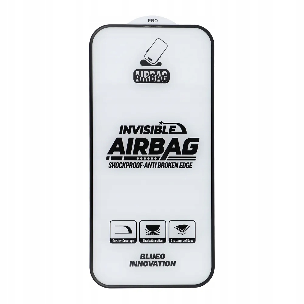 Szkło Hartowane 5D Mr. Monkey Glass Apple iPhone 16 czarny (Airbag Anti-b