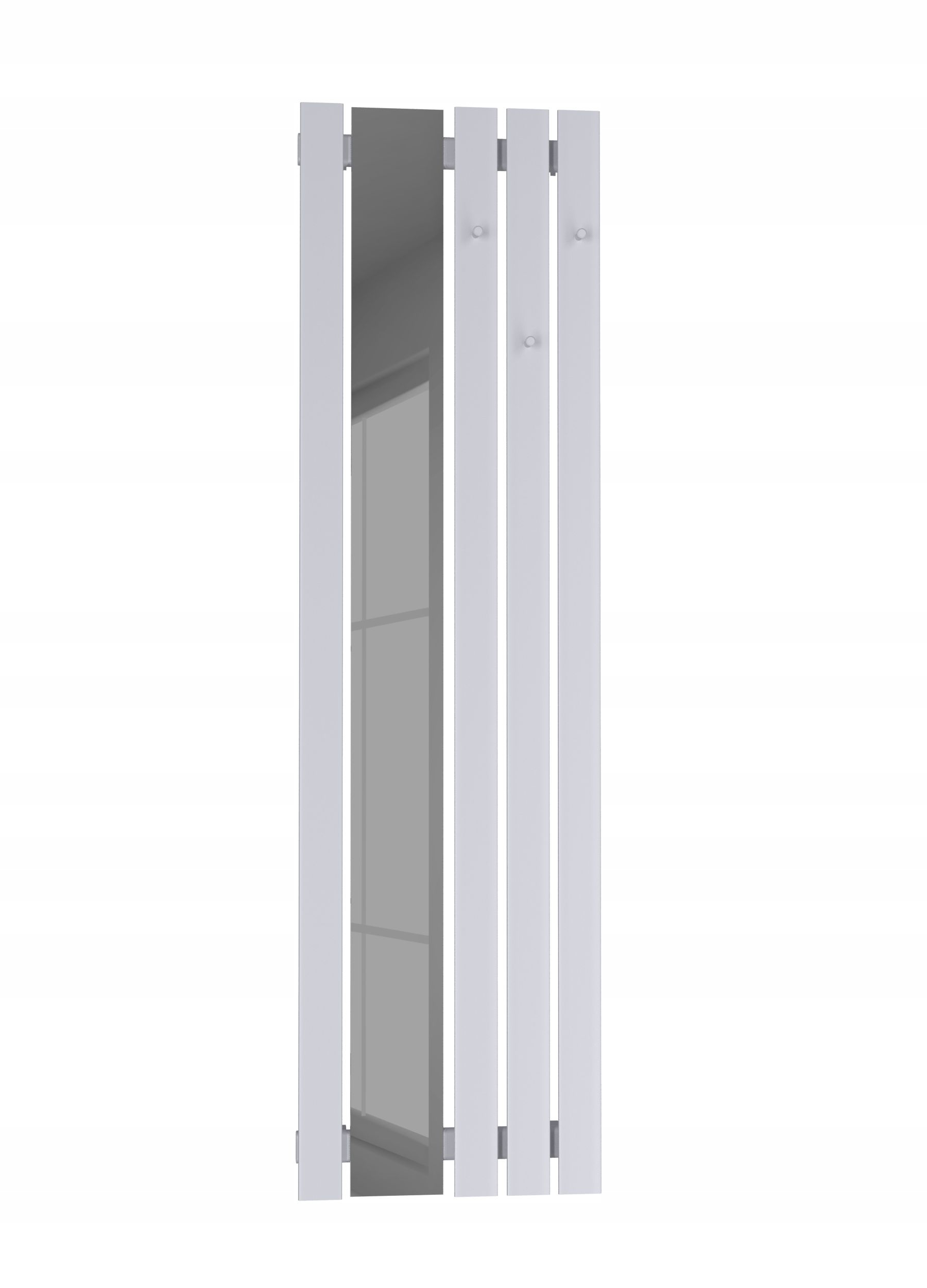 Dekoratívny panelový radiátor Bello Mirror Hook 120/52 Šedý