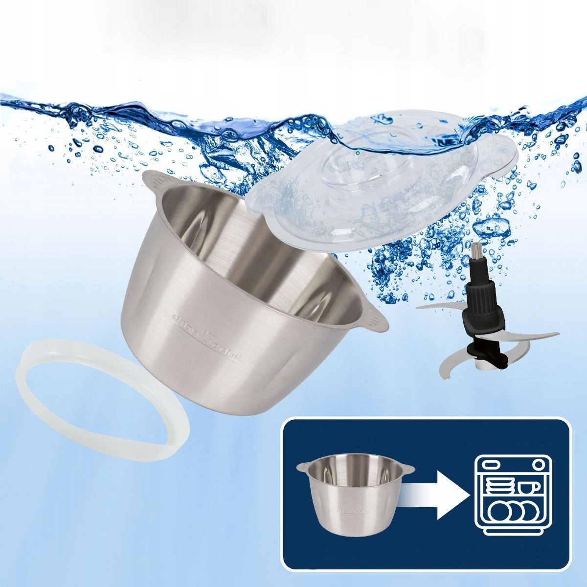 Elektryczny rozdrabniacz malakser siekacz do warzyw ProfiCook PC-MZ 1227 Marka Profi Cook