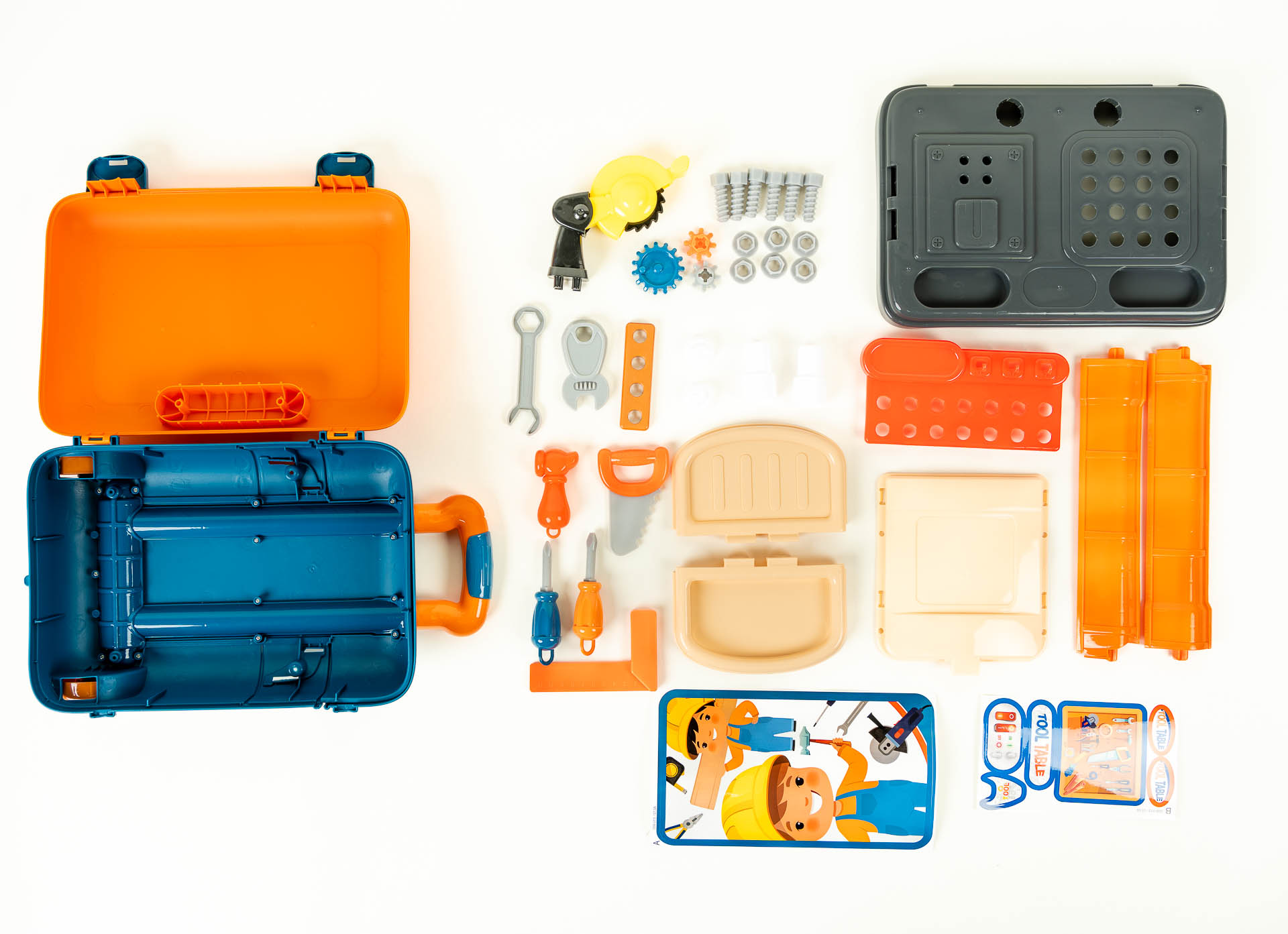 ROZKŁADANY WARSZTAT ZESTAW WALIZKA NARZĘDZIA 3w1 Marka inna