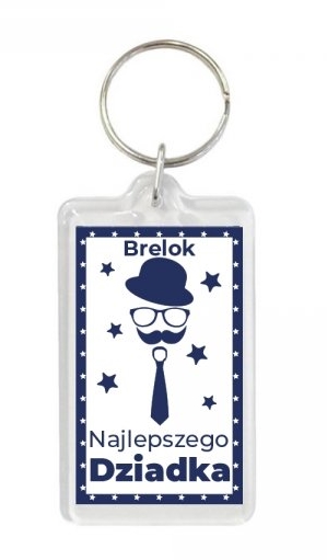 

Brelok Prostokąt na Święta
