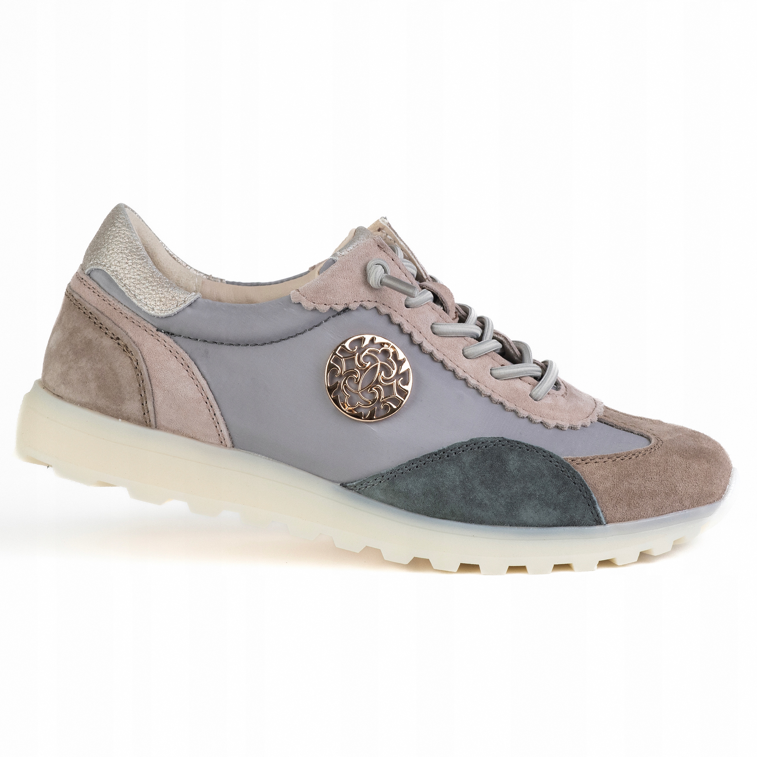 Dámské sportovní tenisky Goodin GD-XW-1043 z městské kůže casual šedé 38