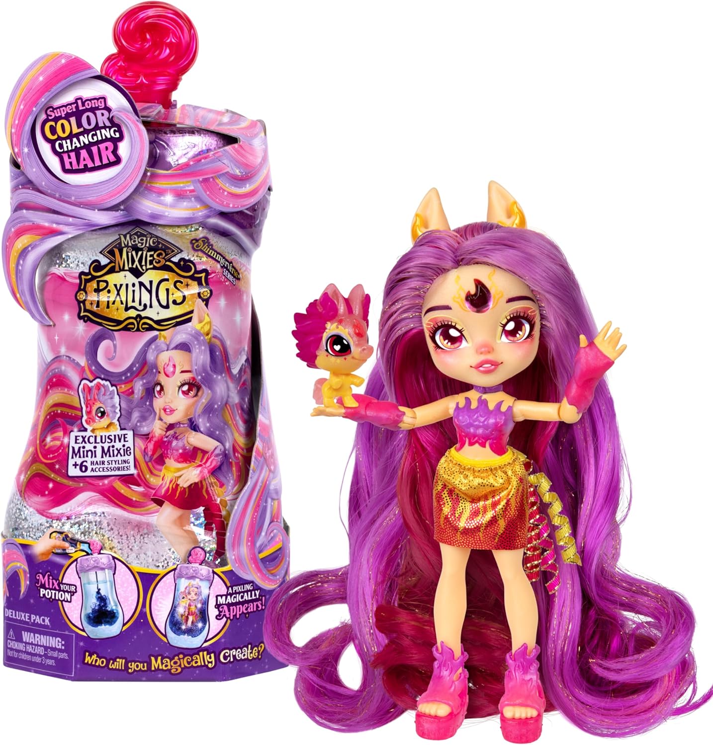 15700 Magic Mixies Pixlings Lalka Pippa Ognisty Koń