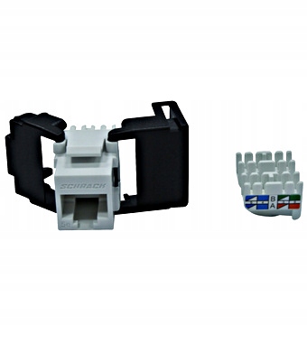 Moduł keystone RJ45, kat.5e/klasa D, UTP, Toolless