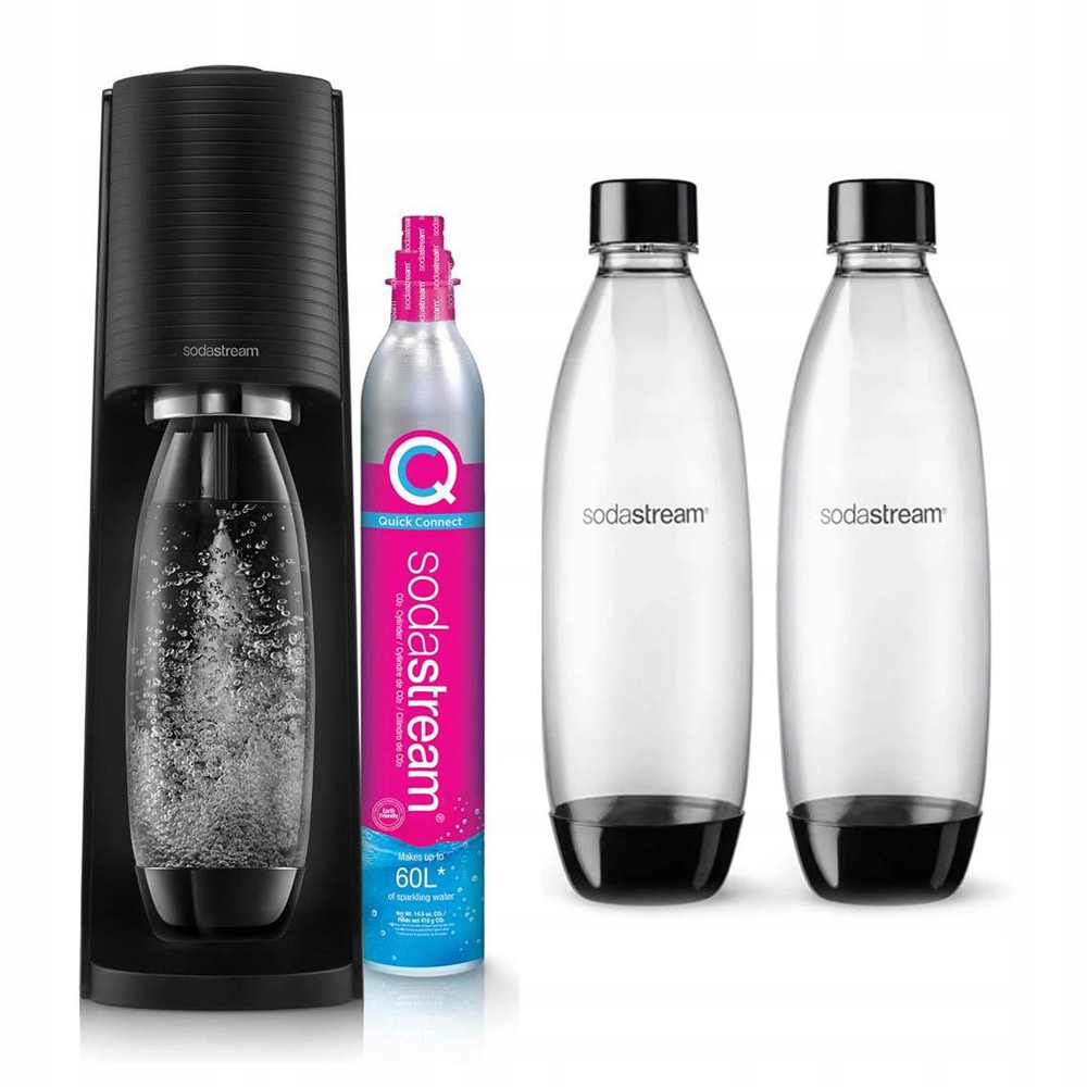 

SodaStream Terra Black 2 Butelki Fuse Black