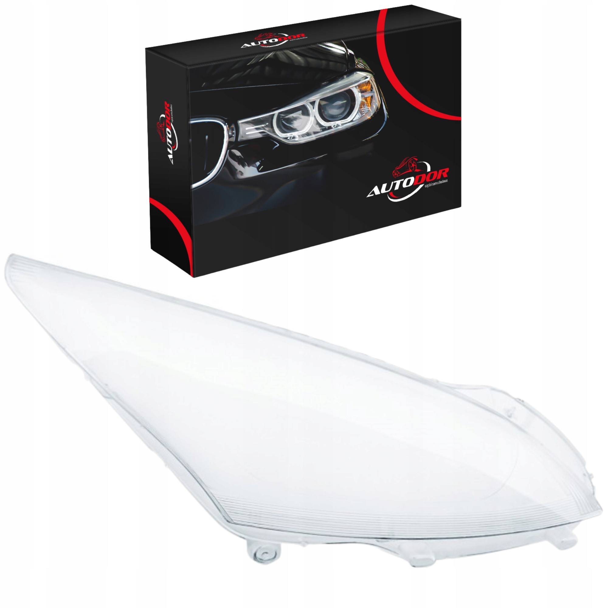 Peugeot 3008 5008 2009-13 Stínidlo Sklo Světlometu Předního Světla Pravé Nové