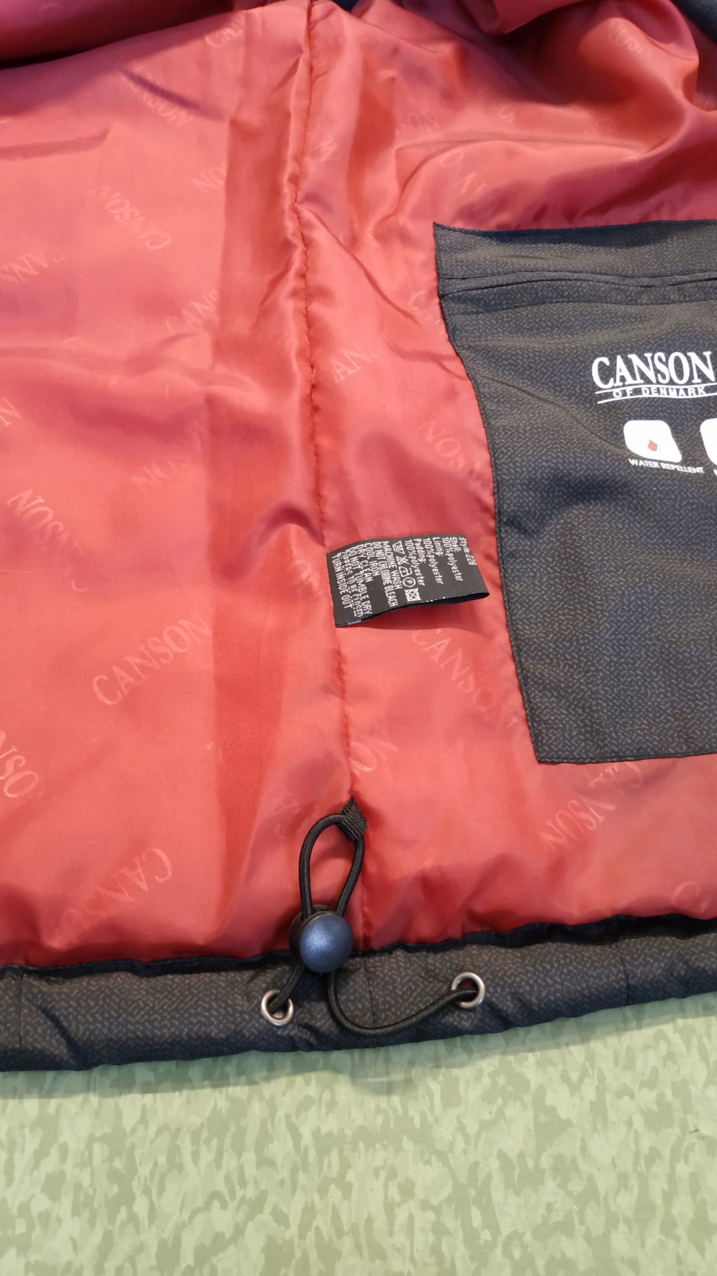 Kamizelka- bezrękawnik męski roz. L CANSON Długość całkowita 72 cm