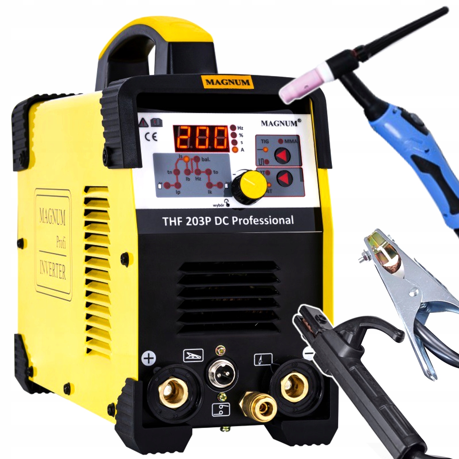 ЗВАРЮВАЛЬНИЙ АПАРАТ MAGNUM TIG THF 203 PULS MMA
