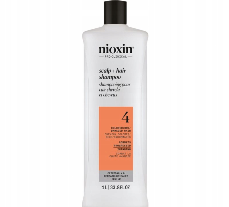 Nioxin System 4 Color Safe Cleanser Shampoo 1000 ml