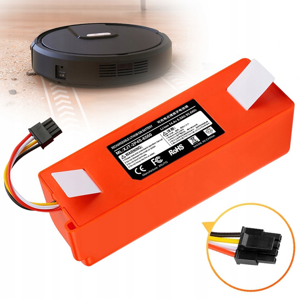 Baterie Pro Xiaomi Roborock S50 S51 S55 6800mAh 14,4 V pro robotické vysávání
