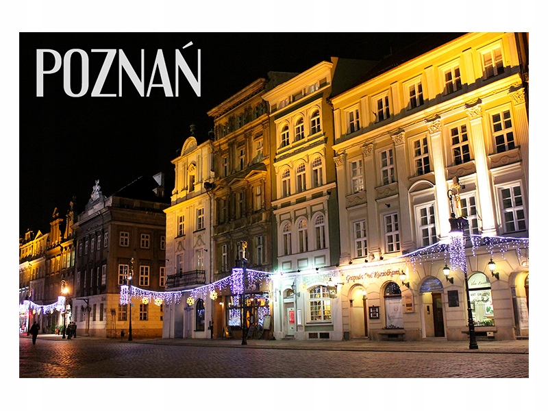 

Poznań Stare miasto Rynek Magnes na lodówkę