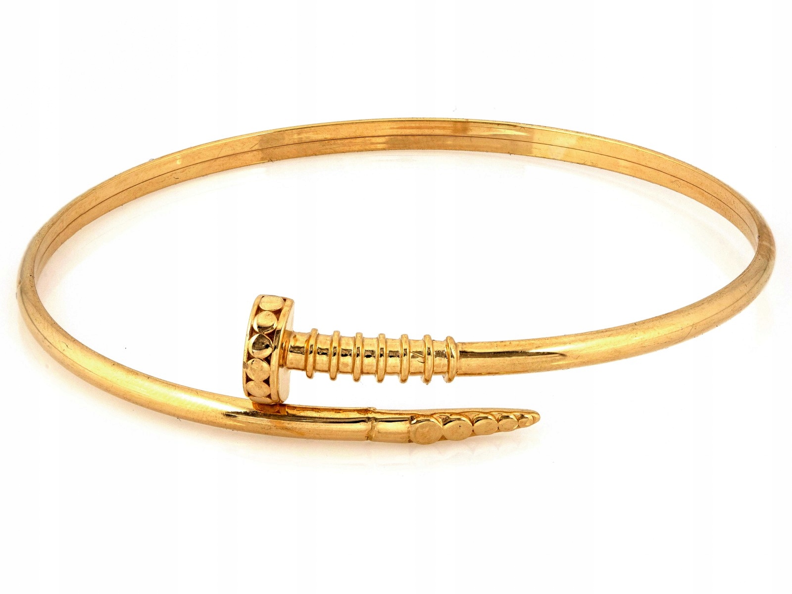 Zlatý náramek 585 s elegantním módním designem