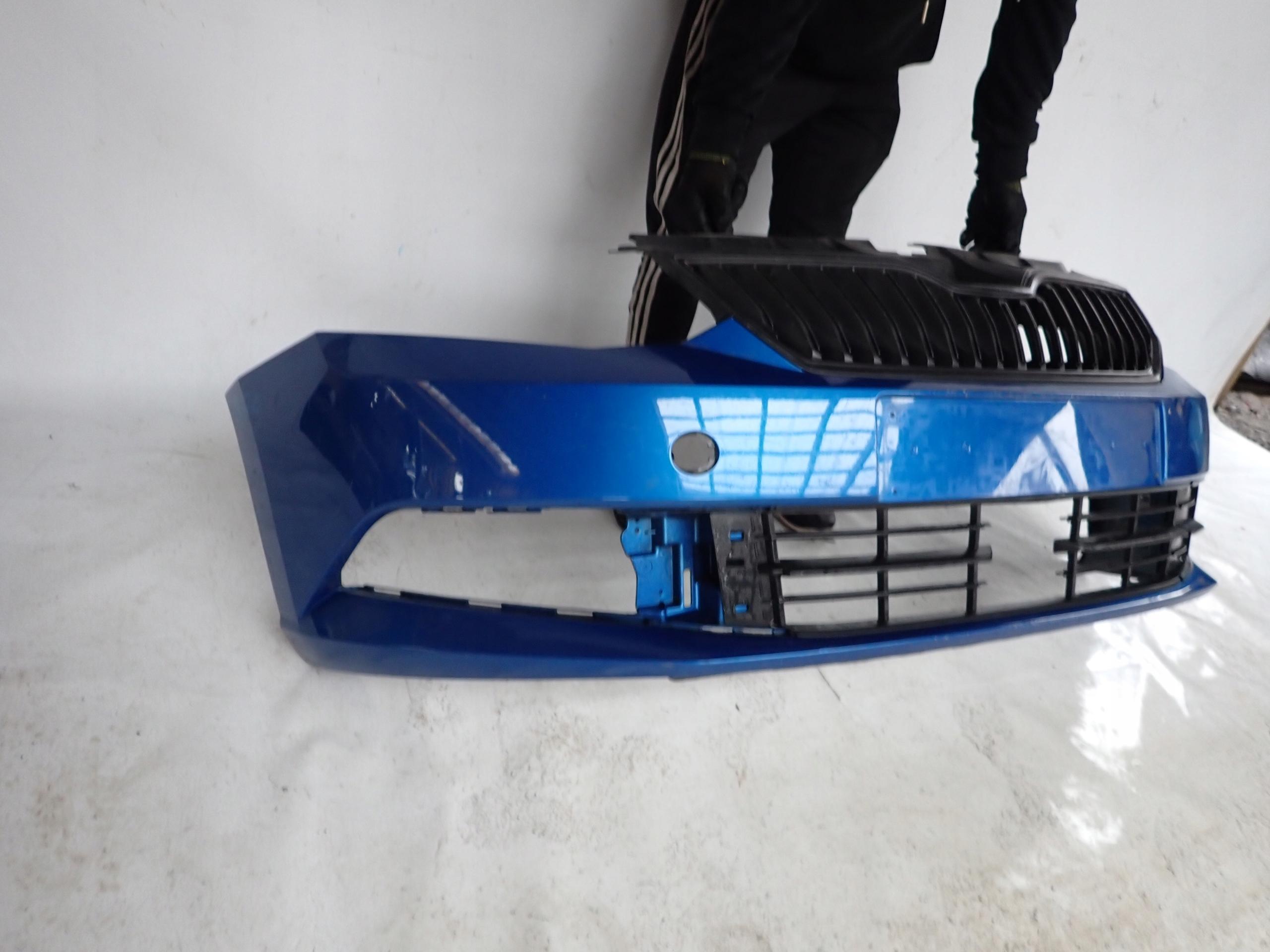 SKODA FABIA III 3 14-18 bumper front front + cover