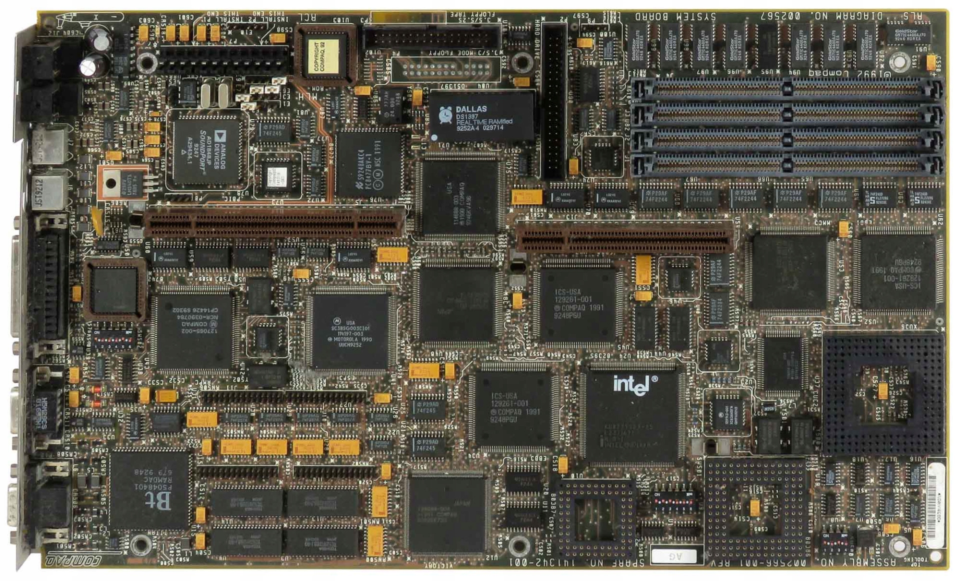 Hp 141342-001 System Board 127065-002 002566-001
