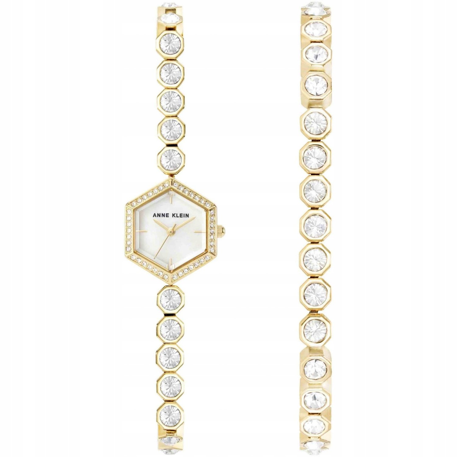 Zegarek Damski Anne Klein AK-5434GPST złoty