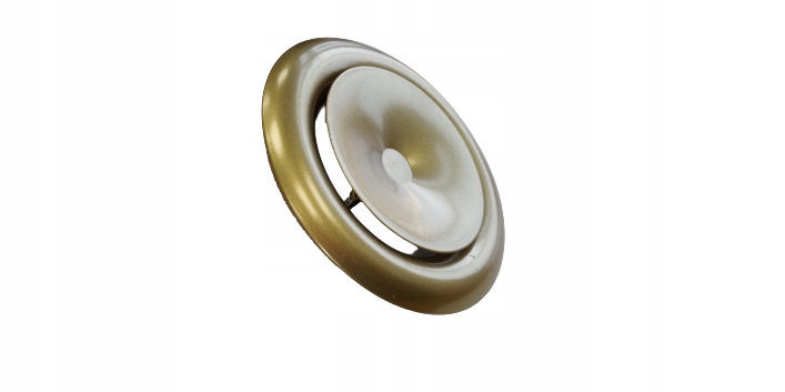 ANEMOSTAT 160 mm nawiewny RAL1036 ZŁOTY +RAMKA Marka inna