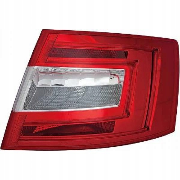Lampa tylna prawa Skoda Octavia III 2013-2017 LED Sedan TYC