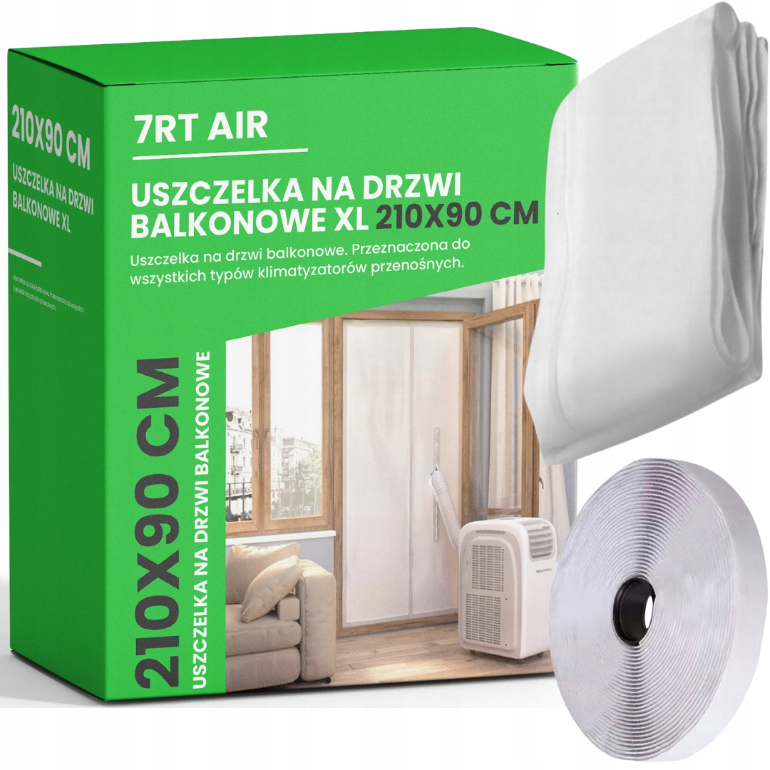 Okenní Těsnění Pro Přenosnou Klimatizaci Na Balkonové Dveře 210 x 90 cm