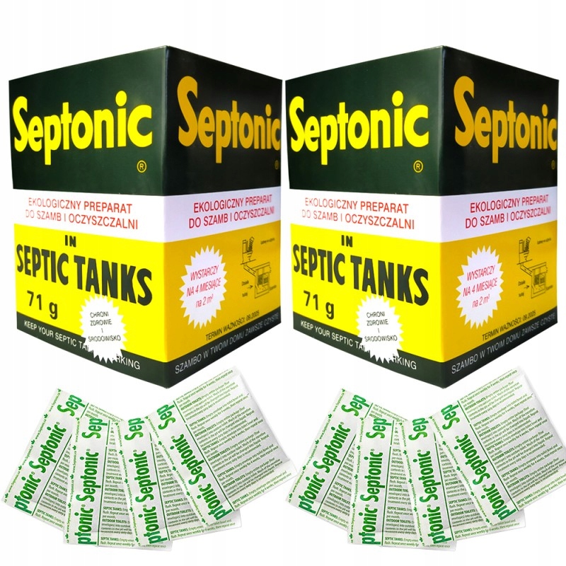 

Septonic do Szamb Oczyszczalni 100% Eko Enzymy 8 s