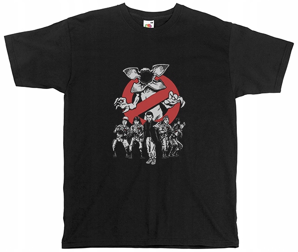 

koszulka stranger things demogorgon ghostbusters