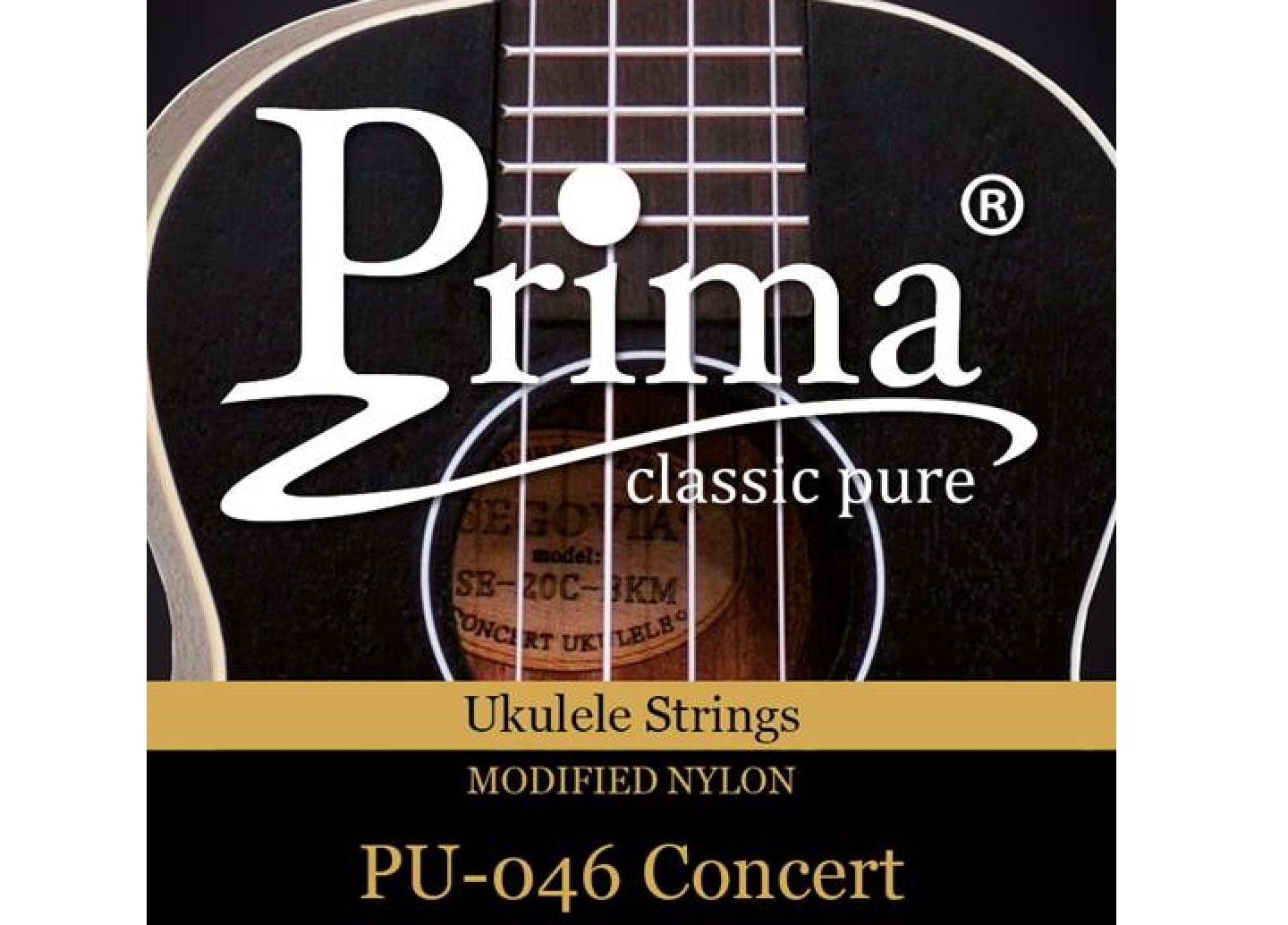 Struny do ukulele sopranowego Prima PU-046C