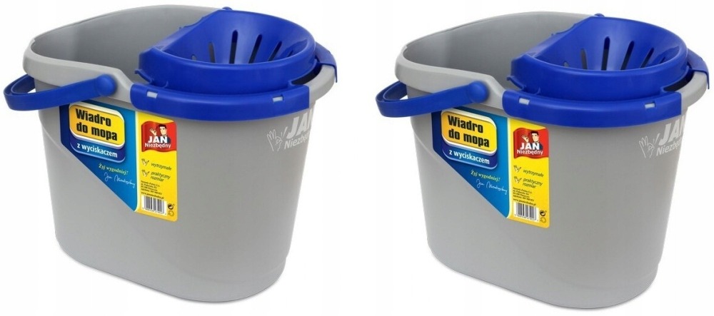 Kbelík na mop se sítem Jan Niezbędny 12 l