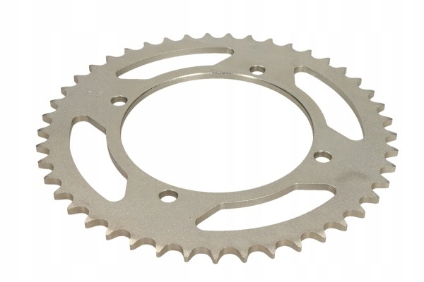 AFAM ZĘBATKA NAPĘDZANA TYŁ MOTO. STALOWA OCYNKOWANA SREBRNA